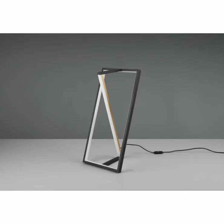Luminaires Trio Lampes À Poser|Lampe de table Trio-Leuchten Edge LED Noir, 1 lumière