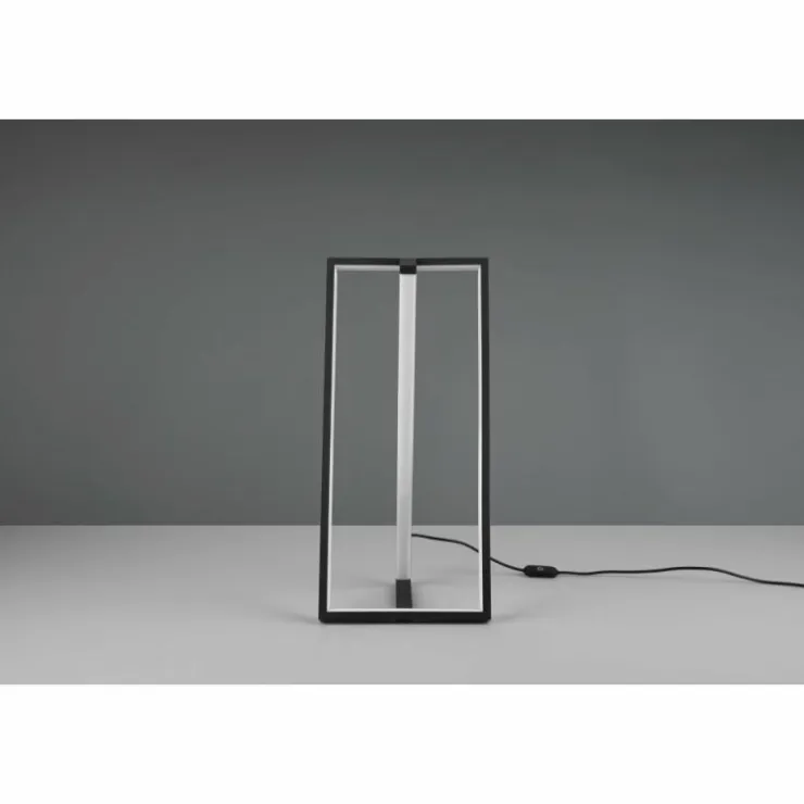 Luminaires Trio Lampes À Poser|Lampe de table Trio-Leuchten Edge LED Noir, 1 lumière
