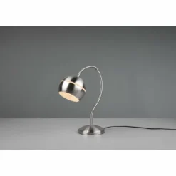 Luminaires Trio Lampes À Poser|Lampe de table Trio-Leuchten Fletcher Nickel mat, 1 lumière