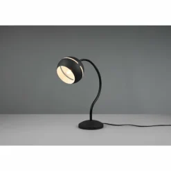 Luminaires Trio Lampes À Poser|Lampe de table Trio-Leuchten Fletcher Noir, 1 lumière