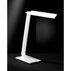 Luminaires Wofi Éclairage Led|Lampe de table Wofi TUBAC LED Blanc, 1 lumière