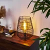 hofstein Lampes À Poser|Lampe de table Yachats Noir, 1 lumière