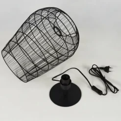 hofstein Lampes À Poser|Lampe de table Yachats Noir, 1 lumière
