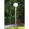 Lampe d'extérieur Globo BOWLE II Acier inoxydable, Transparent, 1 lumière