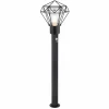 Lampe d'extérieur Globo HORACE Noir, 1 lumière, Détecteur de mouvement