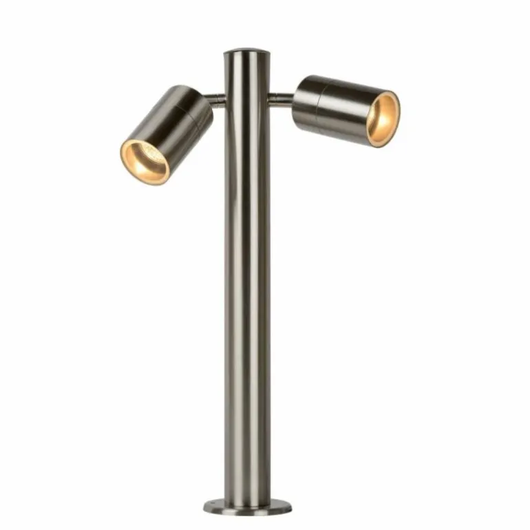 Lampe d'extérieur Lucide ARNE Chrome, 2 lumières