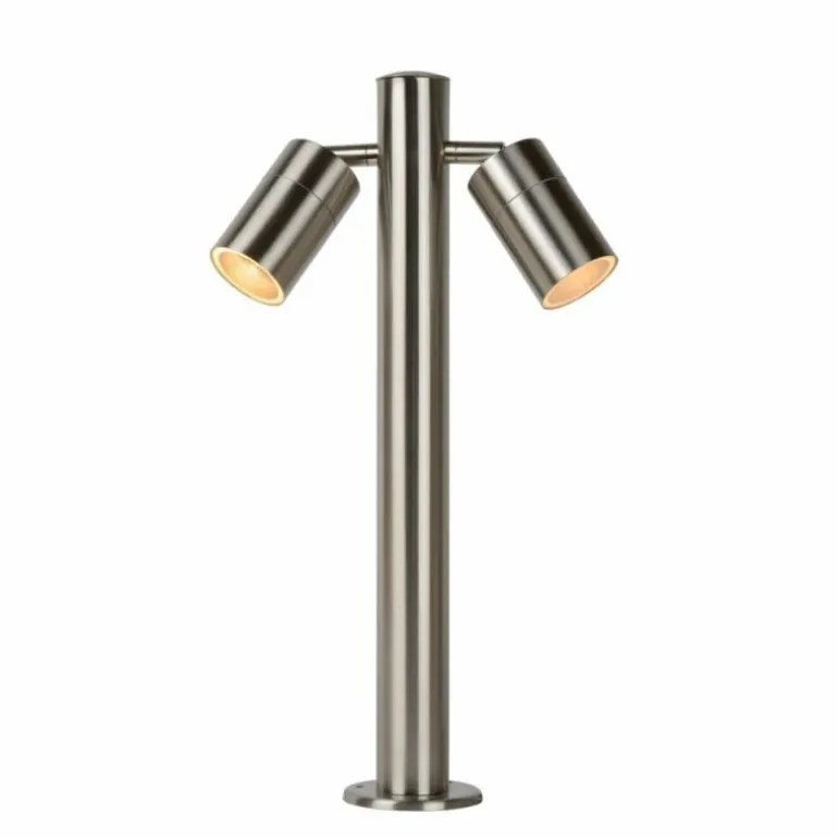 Lampe d'extérieur Lucide ARNE Chrome, 2 lumières