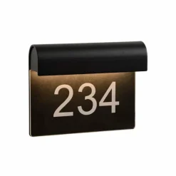 Lampe d'extérieur Lucide THESI LED Noir, 1 lumière