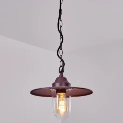 Lampe d'extérieur Mijas Rouille, 1 lumière