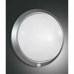 Lampe extérieure Fabas Luce ARMILLA Argenté, 1 lumière