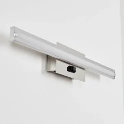 hofstein Appliques|lampe miroir Aspers LED Chrome, 1 lumière