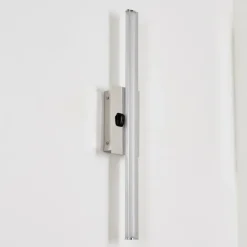 hofstein Appliques|lampe miroir Aspers LED Chrome, 1 lumière