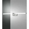 Luminaires Fabas Luce Éclairage Led|lampe miroir Fabas Luce Ago LED Chrome, 1 lumière