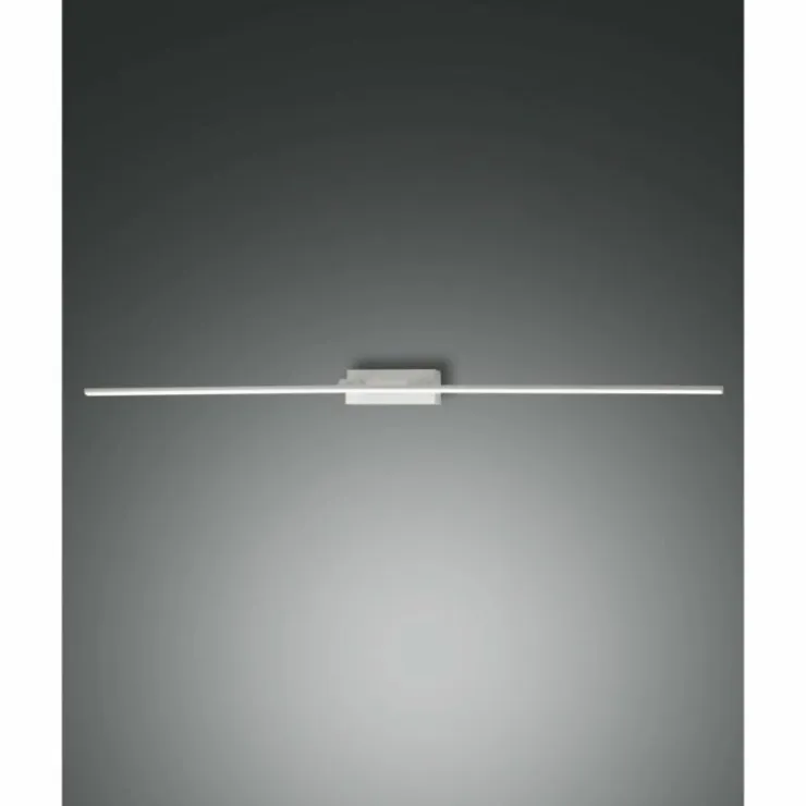 Luminaires Fabas Luce Éclairage Led|lampe miroir Fabas Luce Nala LED Blanc, 1 lumière