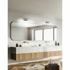 Luminaires Fabas Luce Éclairage Led|lampe miroir Fabas Luce Nala LED Chrome, 1 lumière