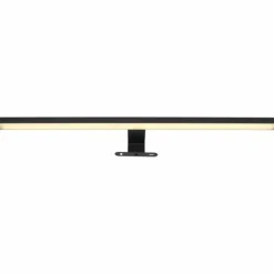 lampe miroir Globo JAIME LED Noir, 1 lumière