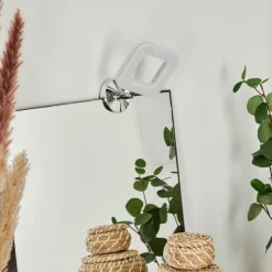 hofstein Spots Et Projecteurs|lampe miroir Morges LED Chrome, Blanc, 1 lumière