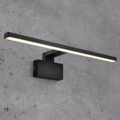 Luminaires Nordlux Éclairage Led|lampe miroir Nordlux MARLEE LED Noir, 1 lumière