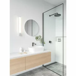 Luminaires Nordlux Éclairage Led|lampe miroir Nordlux SJAVER LED Blanc, 1 lumière