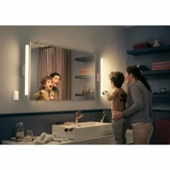 lampe miroir Philips Hue Adore LED Blanc, 1 lumière