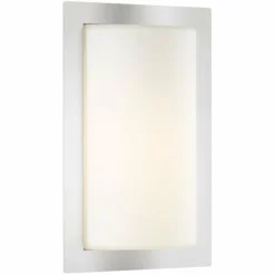 Lampe murale d'extérieur LCD Acier inoxydable, 1 lumière, Détecteur de mouvement