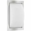 Lampe murale d'extérieur LCD LED Acier inoxydable, 1 lumière, Détecteur de mouvement