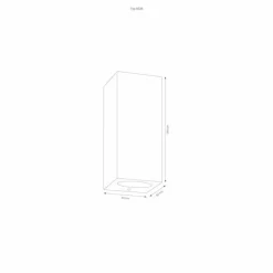 Lampe murale d'extérieur LCD LED Noir, 2 lumières