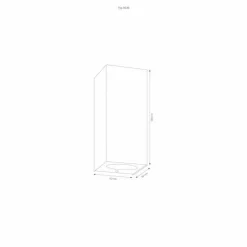 Lampe murale d'extérieur LCD LED Acier inoxydable, 2 lumières