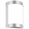 Lampe murale d'extérieur LCD Acier inoxydable, 1 lumière, Détecteur de mouvement
