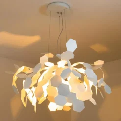 Luminaires Zava Luce Suspensions|Lampe pendante Zavaluce Andromeda Blanc, 1 lumière