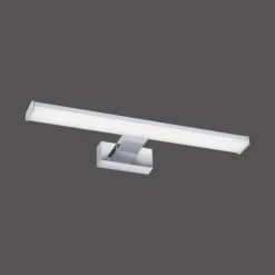 Luminaires Leuchten Direkt Éclairage Led|Lampe pour miroir Leuchten Direkt MATTIS LED Chrome, 1 lumière