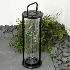lampe solaire Aracaju LED Noir, 1 lumière
