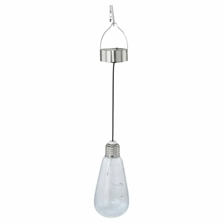 lampe solaire Eglo BULB LED Acier inoxydable, 1 lumière