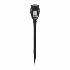 lampe solaire Eglo FACKEL LED Noir, 12 lumières