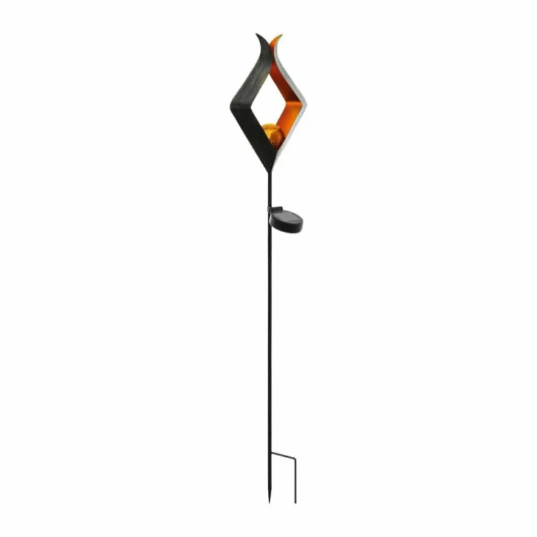 lampe solaire Eglo GEO LED Brun, 1 lumière
