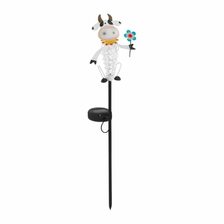 lampe solaire Eglo KUH LED Noir, 4 lumières