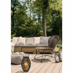 Lampe solaire Globo DON LED Gris, 1 lumière