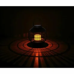 Lampe solaire Globo DON LED Noir, 1 lumière