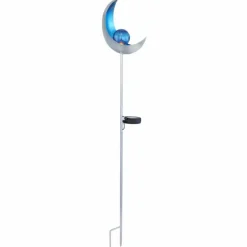 lampe solaire Globo LED Argenté, 1 lumière