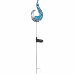 lampe solaire Globo LED Argenté, 1 lumière