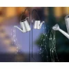 lampe solaire Globo LED Argenté, 80 lumières