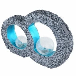 lampe solaire Globo LED Gris, 2 lumières