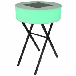 lampe solaire Globo LED Noir, 10 lumières, Télécommandes, Changeur de couleurs