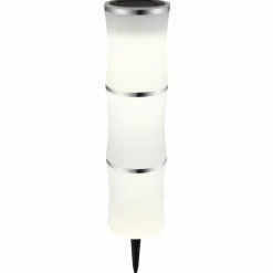 lampe solaire Globo LED Noir, 1 lumière, Changeur de couleurs
