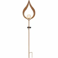 lampe solaire Globo LED Rouille, 1 lumière