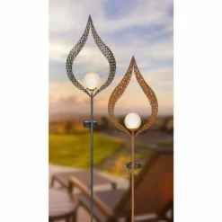 lampe solaire Globo LED Rouille, 1 lumière