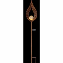 lampe solaire Globo LED Rouille, 1 lumière