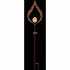 lampe solaire Globo LED Rouille, 1 lumière