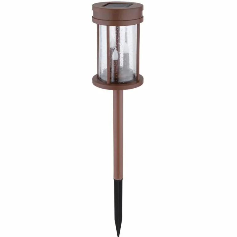 lampe solaire Globo LED Rouille, 3 lumières