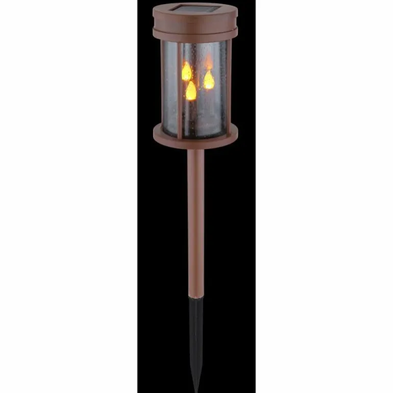 lampe solaire Globo LED Rouille, 3 lumières